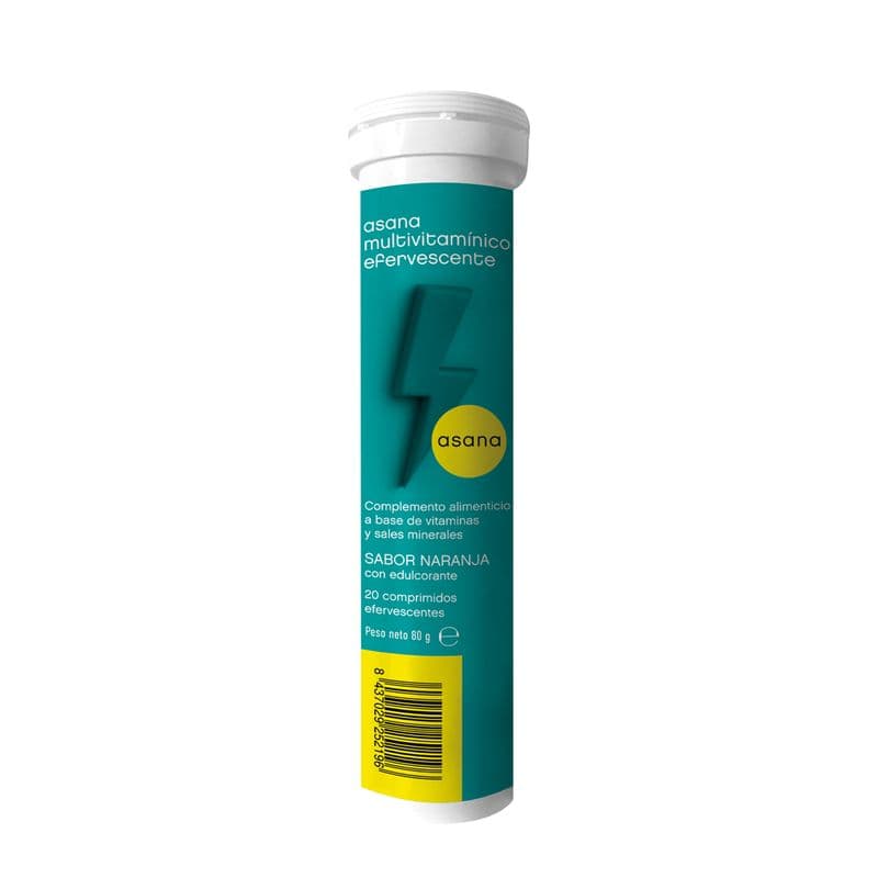 asana multivitamínico efervescente